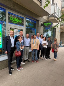 Zabka site on CSE Study Tour